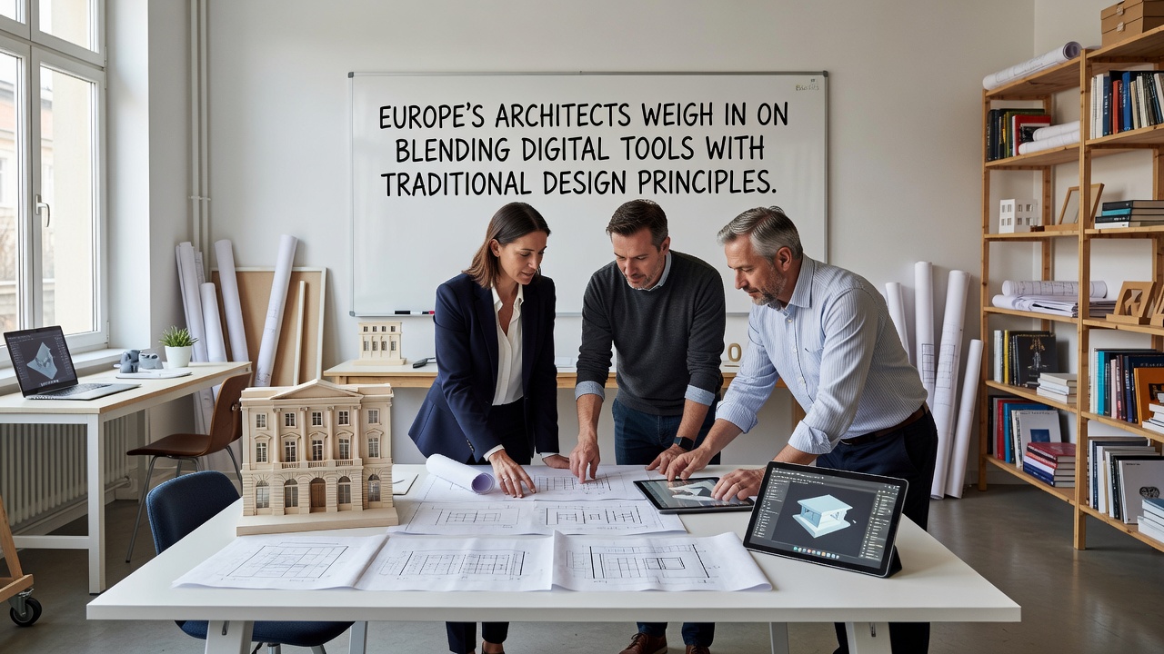 Blending Innovation and Heritage: Insights from Europe's Architectural Community on Digital and Traditional Design
